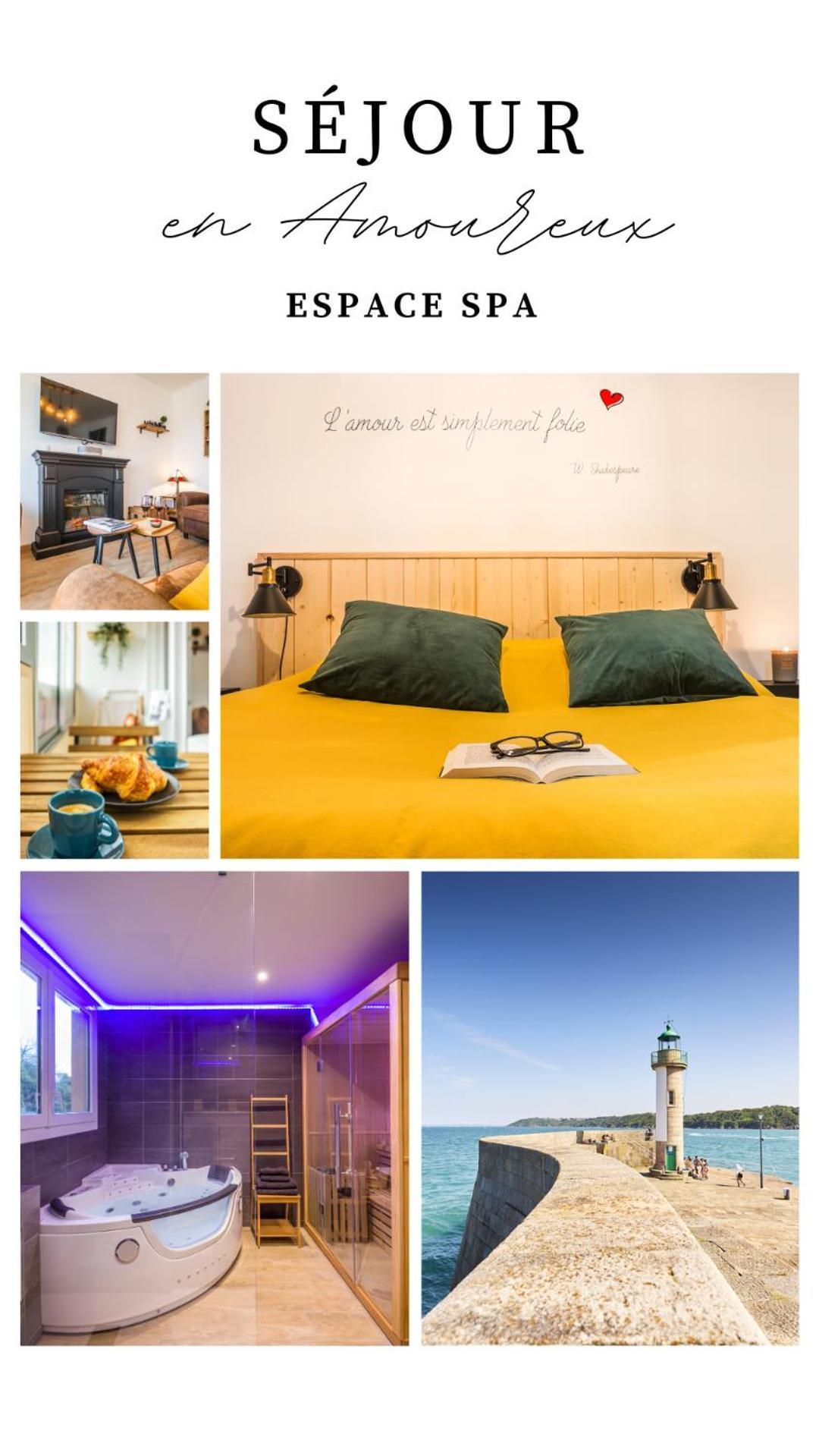 Escapade En Bord De Mer Avec Sauna Et Spa Prives Binic Exterior photo